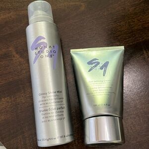Monat Studio One Glossy Shine Mist & Curl Defining Cream